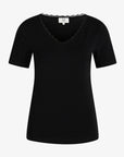 LYDANN T-SHIRT MED V-HALS