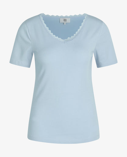 LYDANN T-SHIRT MED V-HALS
