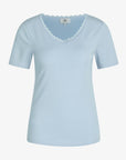 LYDANN T-SHIRT MED V-HALS