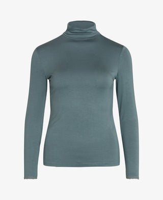 ESSENTIAL LACE JERSEY T-SHIRT