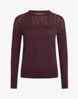 ESSENTIAL COTTON MELANGE PULLOVER