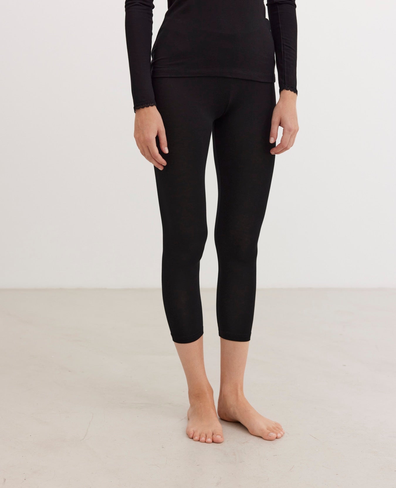 ALMANN BASIS JERSEY 3/4 LEGGINGS