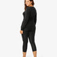 BASIS JERSEY 3/4 LEGGINGS
