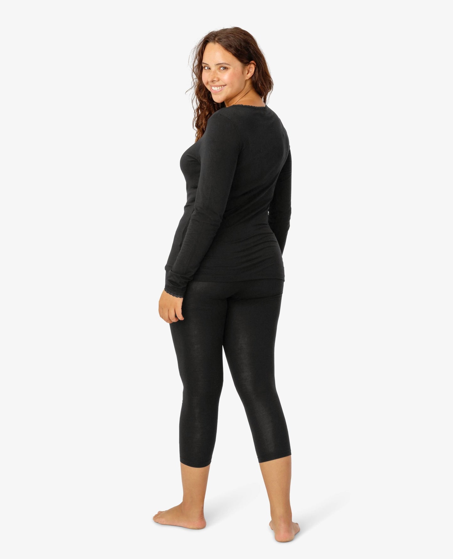 BASIS JERSEY 3/4 LEGGINGS