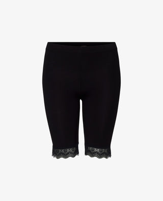 ESSENTIAL LACE JERSEY BIKER SHORTS