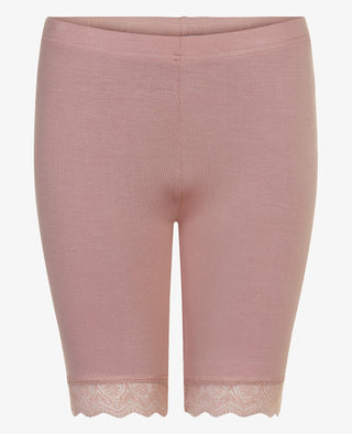ESSENTIAL LACE JERSEY BIKER SHORTS