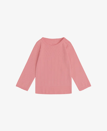 DORIA BABY T-SHIRT MED HULMØNSTER