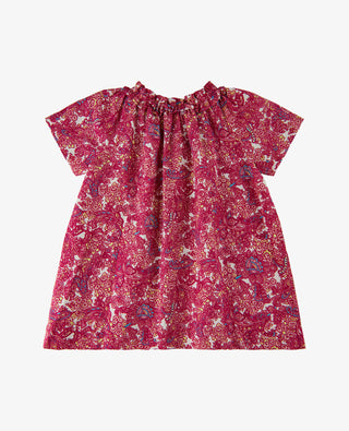 BABY ORG TINY PAISLEY POPLIN