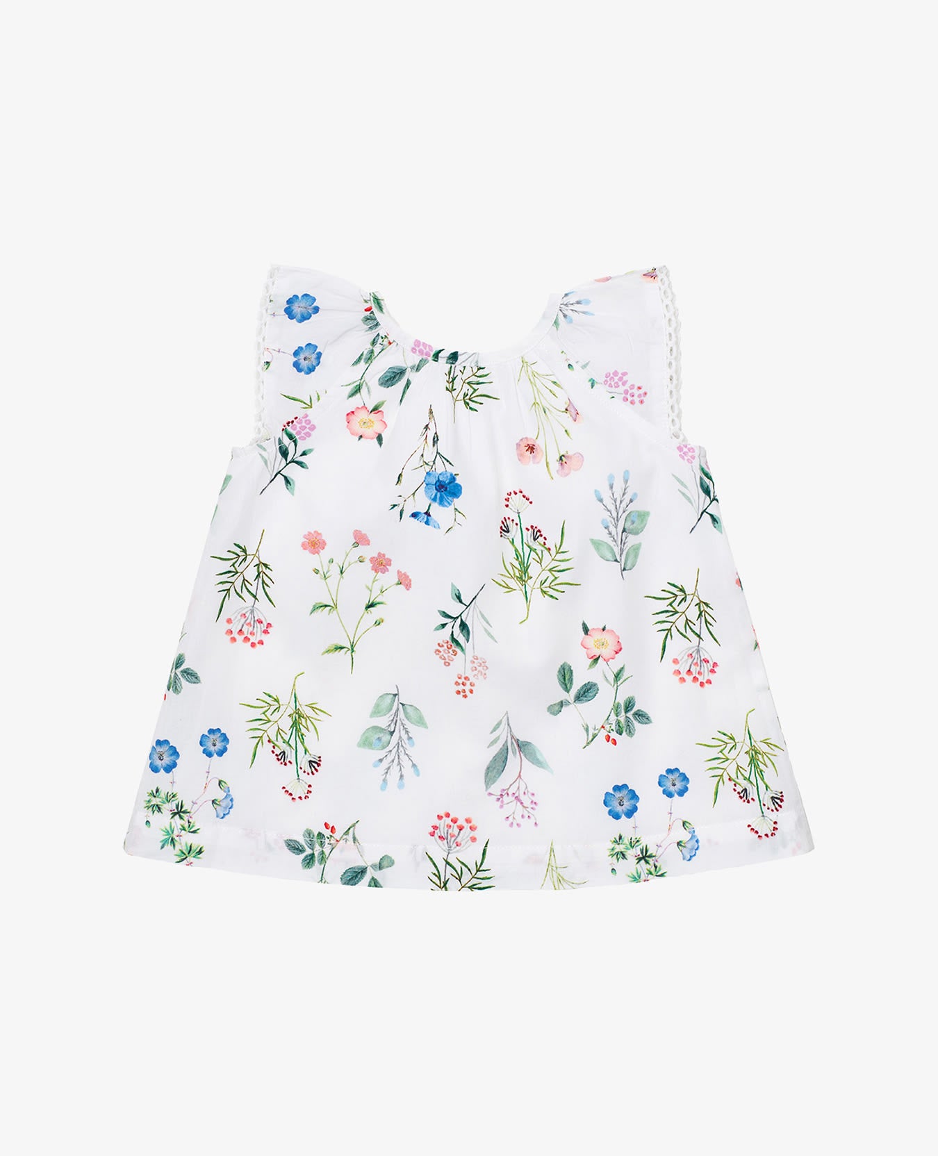 BABY FLOWER FIELD POPLIN