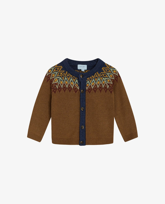 BOY NORDIC WOOLMIX CARDIGAN