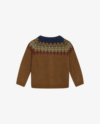BOY NORDIC WOOLMIX CARDIGAN