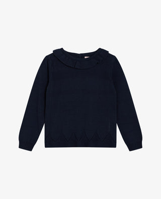 MINI ORGANIC COTTON 9GG PULLOVER