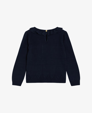 MINI ORGANIC COTTON 9GG PULLOVER