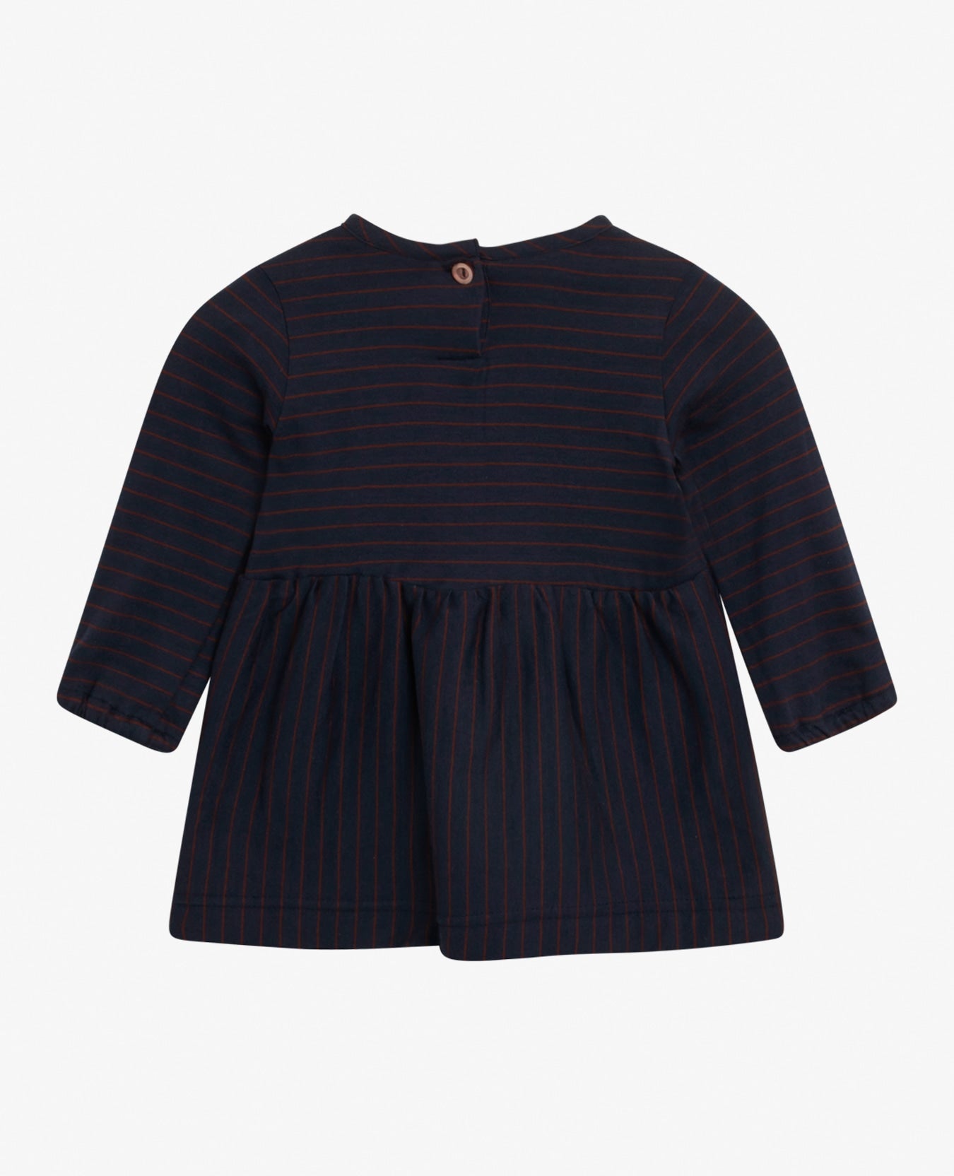 BABY ORG. STRIPED JERSEY DRESS