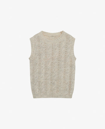 MINI WOOL BLEND VEST