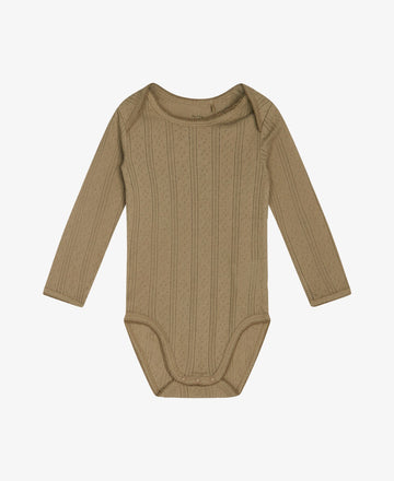 EMILIANNM BABYBODY I ØKOLOGISK BOMULD