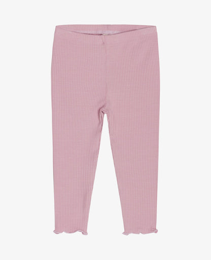 BARBELNNM RIBBEDE BABY LEGGINGS