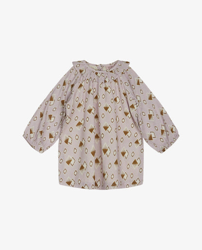 ALVIRANNM MØNSTRET BABYKJOLE