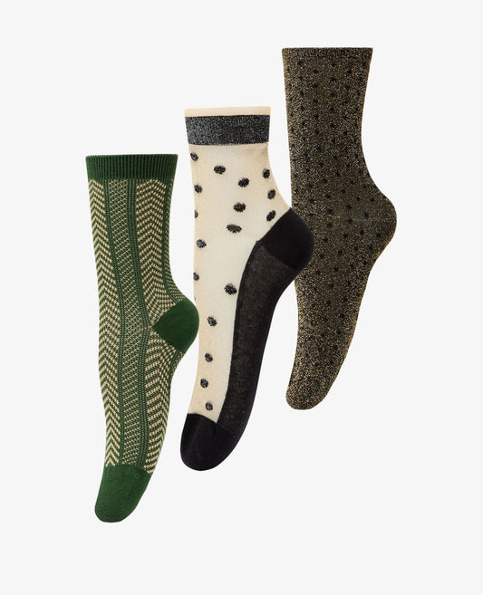 3-PACK SOCKS