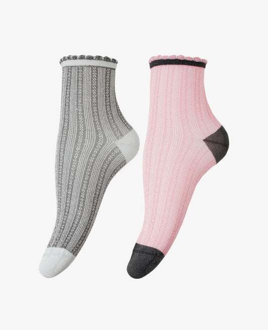 2 PACK PONELLI SOCK STRØMPER