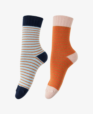 2 PACK LITH SOCK STRØMPER