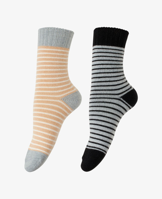 2 PACK LITH SOCK STRØMPER