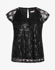 ALIYAHUM PAILLETBLUSE