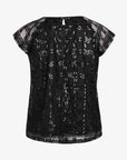 ALIYAHUM PAILLETBLUSE