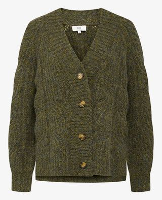 TONENN CARDIGAN I ALPAKA MIX