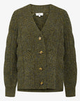 TONENN CARDIGAN I ALPAKA MIX