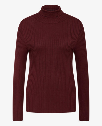 VIBENN RIBSTRIKKET PULLOVER