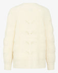 TONENN CARDIGAN I ALPAKA MIX