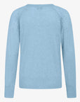 LOUISANN PULLOVER MED HULMØNSTER