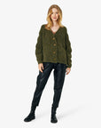 TONENN CARDIGAN I ALPAKA MIX