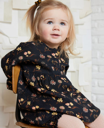 FAYANNM MØNSTRET BABY KJOLE
