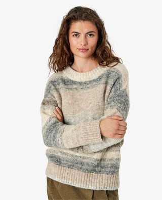 MAUDANN STRIKKET PULLOVER