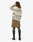 MAUDANN STRIKKET PULLOVER