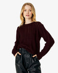 NILLENN STRIKKET PULLOVER