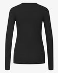 LYRANN RIBSTRIKKET BLUSE