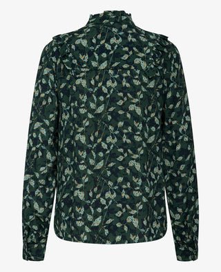 LONANN MØNSTRET BLUSE