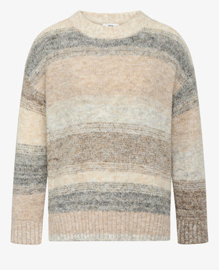 MAUDANN STRIKKET PULLOVER
