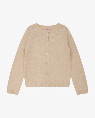 FAISANNM CARDIGAN I ULDMIX