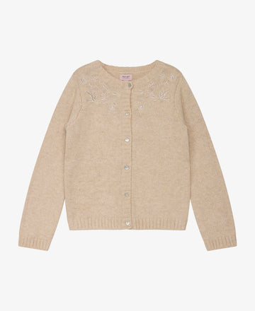 FAISANNM CARDIGAN I ULDMIX