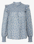 ANAISNN STRUKTURVÆVET BLUSE
